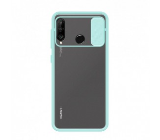 Funda Gel Huawei P30 Lite con cámara Cubierta Deslizante
