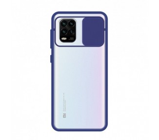 Funda Gel Xiaomi Mi 10 Lite con cámara Cubierta Deslizante