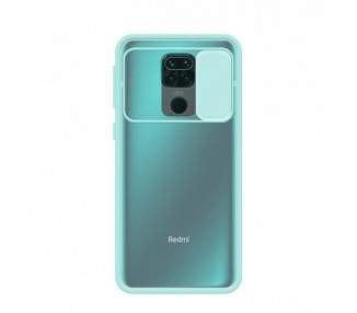 Funda Gel Xiaomi Redmi Note 9 con cámara Cubierta Deslizante