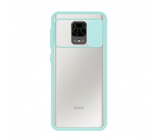 Funda Gel Xiaomi Redmi Note 9S/9Pro con cámara Cubierta Deslizante