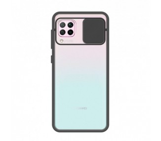 Funda Gel Huawei P40 Lite con cámara Cubierta Deslizante