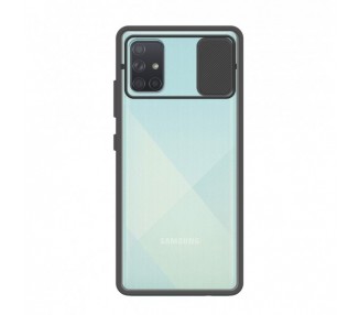 Funda Gel Samsung Galaxy A51 con cámara Cubierta Deslizante