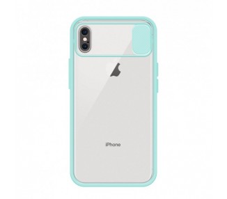 Funda Gel Iphone Xs Max con cámara Cubierta Deslizante