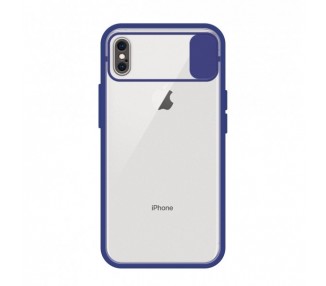 Funda Gel Iphone Xs Max con cámara Cubierta Deslizante
