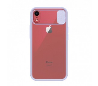 Funda Gel Iphone XR con cámara Cubierta Deslizante