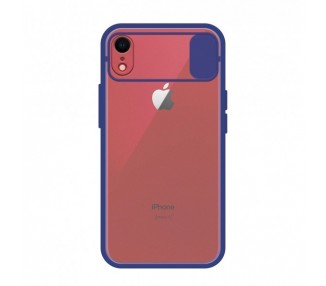 Funda Gel Iphone XR con cámara Cubierta Deslizante