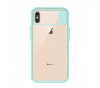 Funda Gel Iphone X/Xs con cámara Cubierta Deslizante
