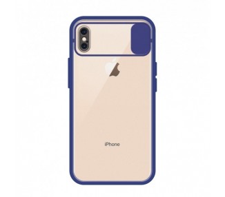 Funda Gel Iphone X/Xs con cámara Cubierta Deslizante