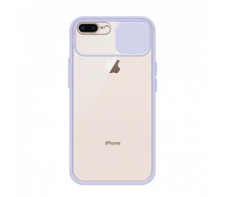 Funda Gel Iphone 6/7/8 Plus con cámara Cubierta Deslizante