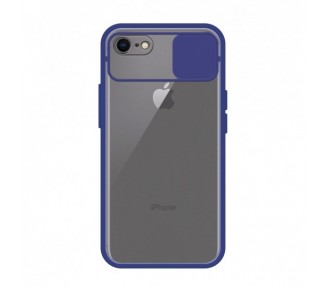 Funda Gel Iphone 7/8 con cámara Cubierta Deslizante