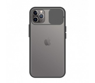 Funda Gel Iphone 11 Pro Max con cámara Cubierta Deslizante