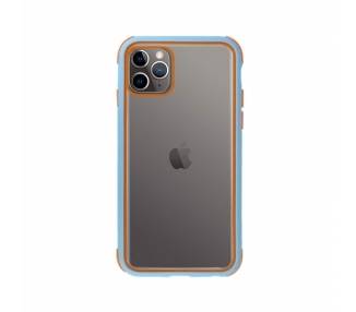 Funda iPhone 11 Pro Max 6.5 transparente con borde de Silicona 4 Colores