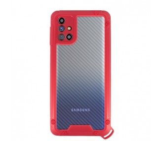 Funda Bumper Anti-Shock Samsung M31s con Cordón corto - 3 Colores