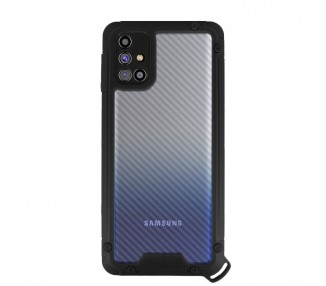 Funda Bumper Anti-Shock Samsung M31s con Cordón corto - 3 Colores