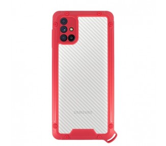 Funda Bumper Anti-Shock Samsung M51 con Cordón corto - 3 Colores