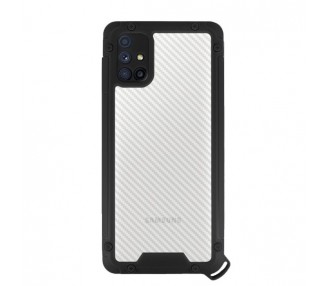Funda Bumper Anti-Shock Samsung M51 con Cordón corto - 3 Colores