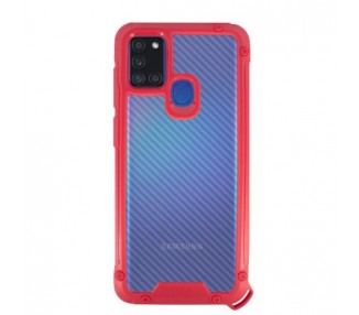 Funda Bumper Anti-Shock Samsung A21S con Cordón corto - 3 Colores