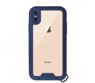Funda Bumper Anti-Shock IPhone X / XS con Cordón corto - 3 Colores