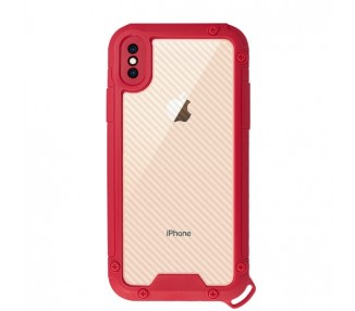 Funda Bumper Anti-Shock IPhone X / XS con Cordón corto - 3 Colores