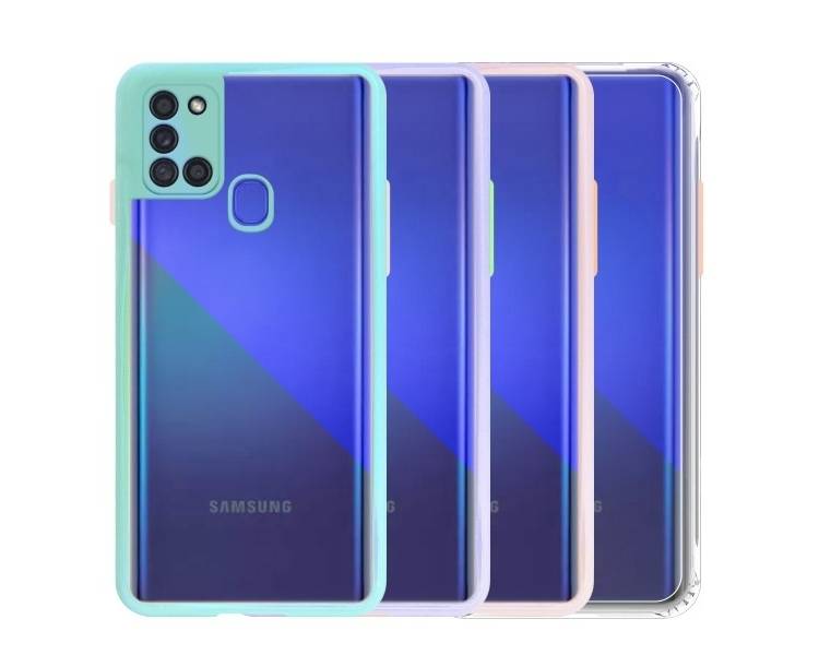 Funda Anti-golpe Blue Light Samsung Galaxy A21S - 4 Colores