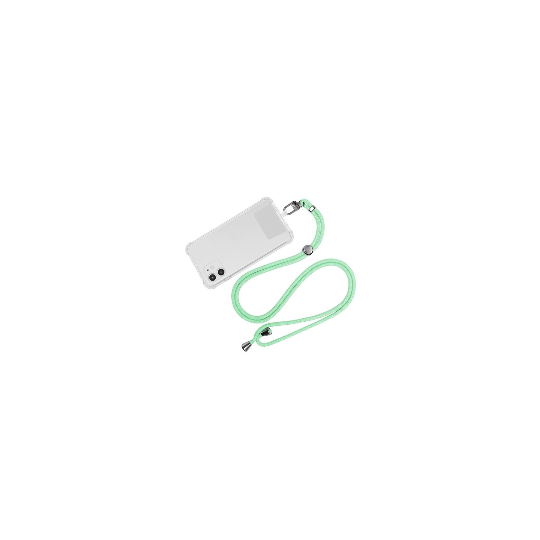 Adaptador Universal con Cordón para Funda de Móvil Colgante Verde Claro