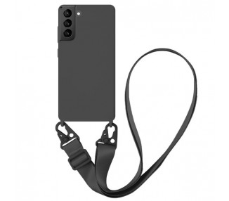 Funda suave con Cordón Ancho Samsung Galaxy S21Plus 5-Colores