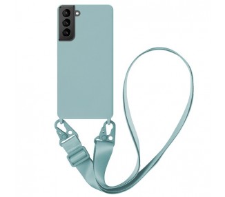 Funda suave con Cordón Ancho Samsung Galaxy S21Plus 5-Colores