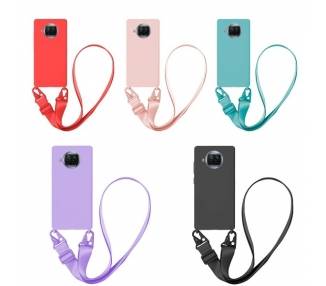 Funda suave con Cordón Ancho Xiaomi MI10T Lite 5-Colores