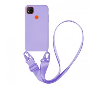 Funda suave con Cordón Ancho Xiaomi Redmi 9C 4-Colores