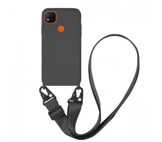 Funda suave con Cordón Ancho Xiaomi Redmi 9C 4-Colores