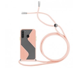 Funda Efecto Mate con Cordón Samsung Galaxy A11 4-Colores