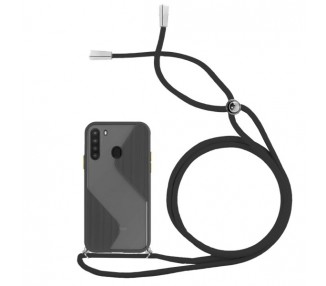 Funda Efecto Mate con Cordón Samsung Galaxy A11 4-Colores