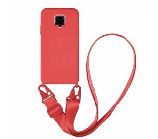 Funda suave con Cordón Ancho Xiaomi Redmi Note 9s/Pro 5-Colores