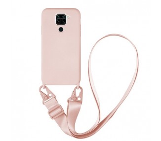 Funda suave con Cordón Ancho Xiaomi Redmi Note 9 5-Colores