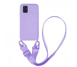 Funda suave con Cordón Ancho Samsung Galaxy A71 5-Colores