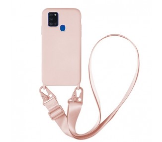 Funda suave con Cordón Ancho Samsung Galaxy A21s 5-Colores