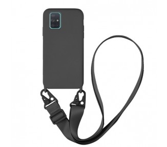 Funda suave con Cordón Ancho Samsung Galaxy A51 5-Colores