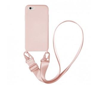 Funda suave con Cordón Ancho IPhone 6/6s 5-Colores