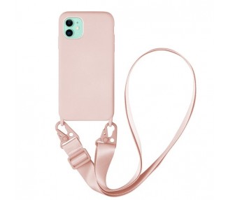 Funda suave con Cordón Ancho IPhone 11 5-Colores