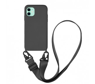 Funda suave con Cordón Ancho IPhone 11 5-Colores