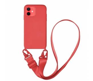 Funda suave con Cordón Ancho IPhone 12 Mini 5-Colores