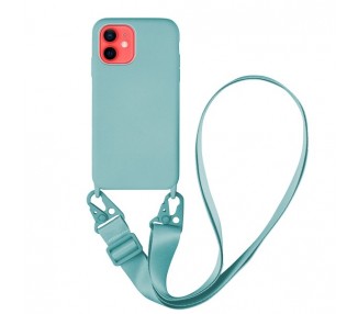 Funda suave con Cordón Ancho IPhone 12 Mini 5-Colores