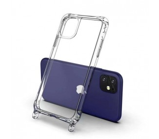 Funda Brillante con Degradado Anti-golpe con Cordón - iPhone 11Pro Max