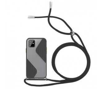 Funda Efecto Mate con Cordón Samsung Galaxy A81 4-Colores