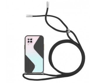 Funda Efecto Mate con Cordón Huawei P40 Lite 4-Colores