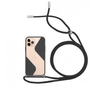 Funda Efecto Mate con Cordón IPhone 11 Pro 4-Colores