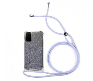 Funda Gel transparente con Cordón Samsung S20 Plus 4-Colores