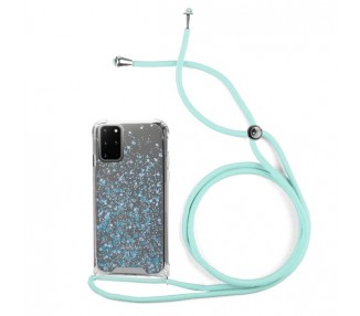 Funda Gel transparente con Cordón Samsung S20 Plus 4-Colores