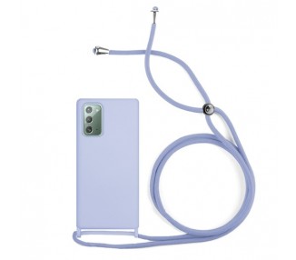 Funda suave con Cordón Samsung Galaxy Note 20 5-Colores
