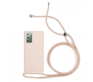Funda suave con Cordón Samsung Galaxy Note 20 5-Colores